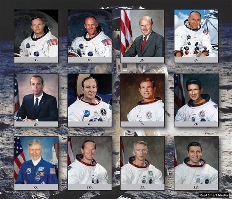 The 12 Astronauts Who Walked On The Moon Between 1969 And Flickr