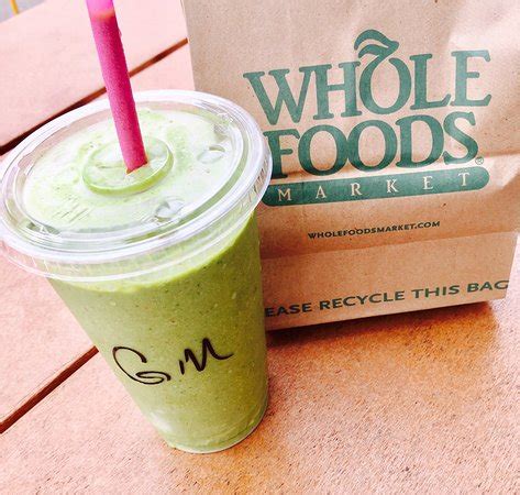 If you've been staying away from smoothie recipes, or if you just want to learn more about how they might help, then check out these 5 whole food smoothie recipes which. Fresh smoothies and juice bar. - Picture of Whole Foods ...