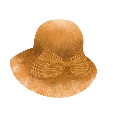 قبعة الشاطئ مع شريط جميل قبعة الشاطئ يوم الاجازة شريط Png وملف Psd