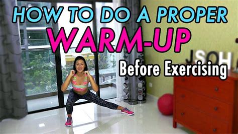 How To Do A Proper Warm Up Before Exercising
