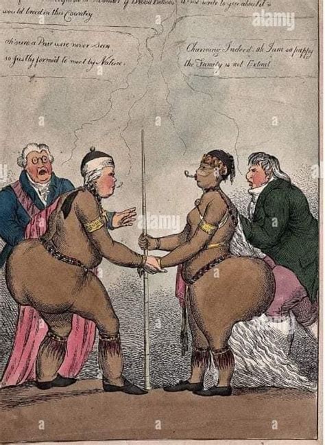 The Story Of Sarah Baartman Of South Africa Who Had An Unusual Long Backside
