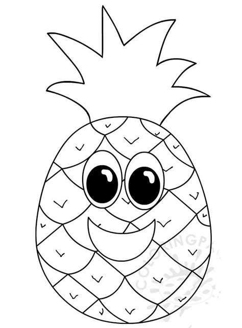 You could even cut out the various images to use as stickers. Top 20 Printable Pineapple Coloring Pages - Online ...