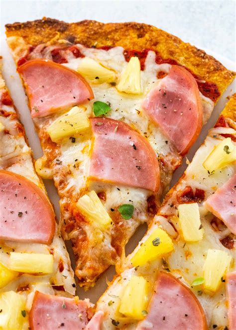 Hawaiian Pizza With Cauliflower Crust Recipe