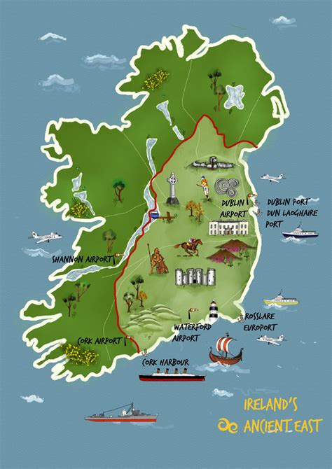 Map Of Irelands Ancient East