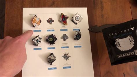 Pin Opening 5 More Destiny 2 The Armory Series 3 Collectible Pins