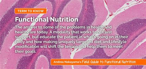 Functional Nutrition Is The Future Of Healthcare Not Because Its New