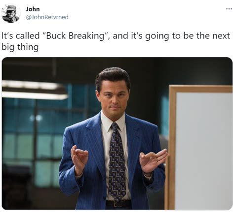 Its Called “buck Breaking” And Its Going To Be The Next Big Thing