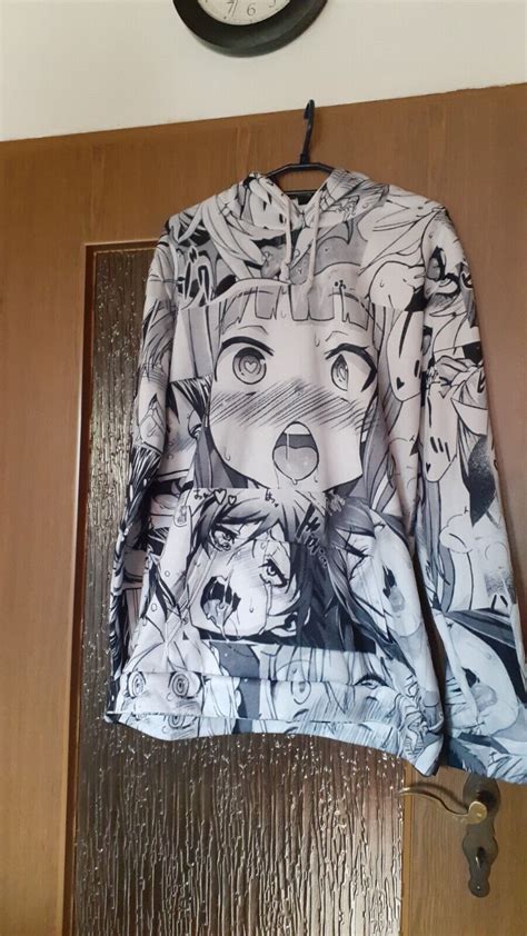 Ahegao Gesicht Hoodie Hentai Manga Sweatshirt Anime Xl Neu Ebay