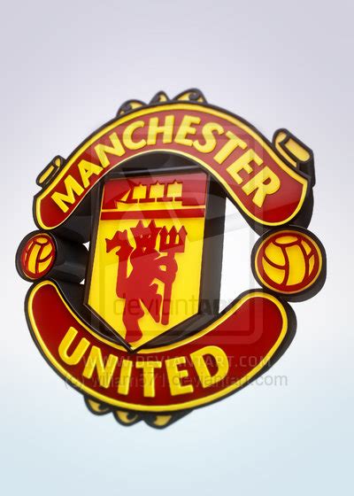Manchester United Fc Logo 3d Logo Brands For Free Hd 3d