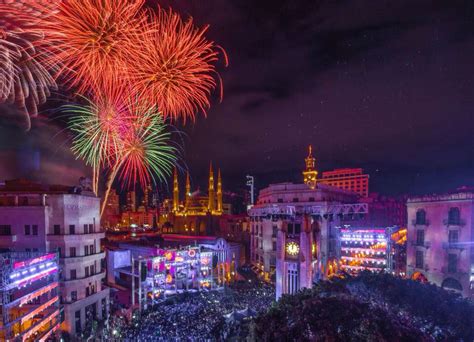 In Pictures And Videos Beirut Spectacular Nye 2018 Celebrations Blog