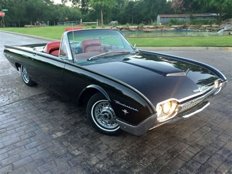 1962 Ford Thunderbird Sport Roadster Convertible Near Concurs Level 1