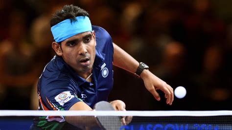 Sharath Kamal Indian Table Tennis Players Playo