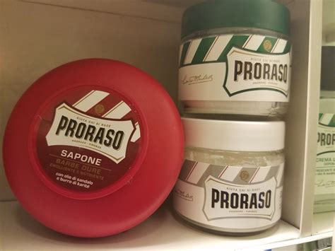 Tj Maxx Find Proraso Red Sandalwood Shaving Soap And White And Green