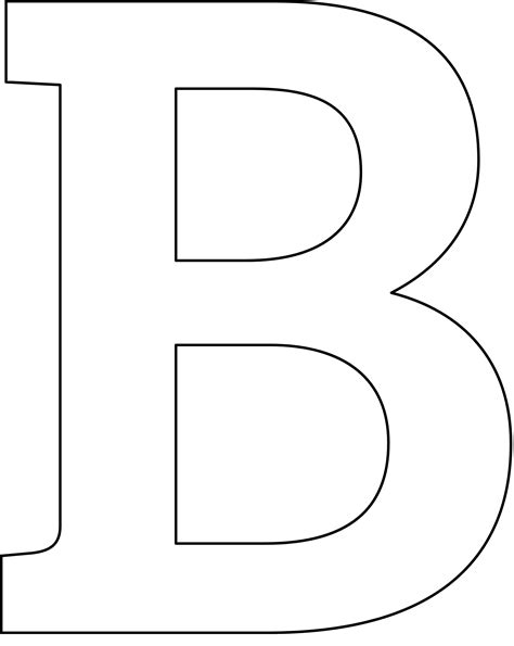 Buchstabe Letter B Alfabeto Plantillas De Letras Para Imprimir The Best Porn Website
