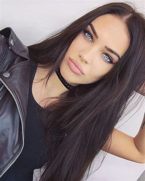 Models ♥ Instagram Ojos Azules Mujer Belleza Mujer Ojos Impresionantes