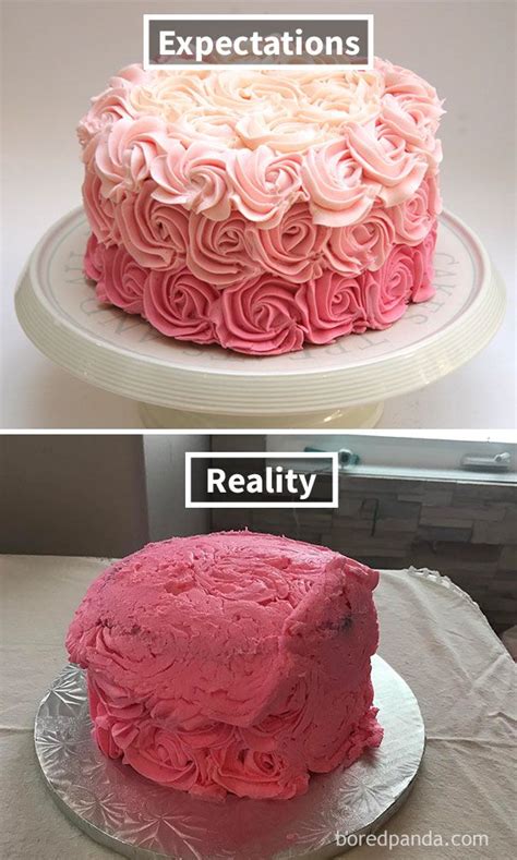 Expectations Vs Reality 30 Of The Worst Cake Fails Ever Cake Fails Funny Cake Bad Cakes