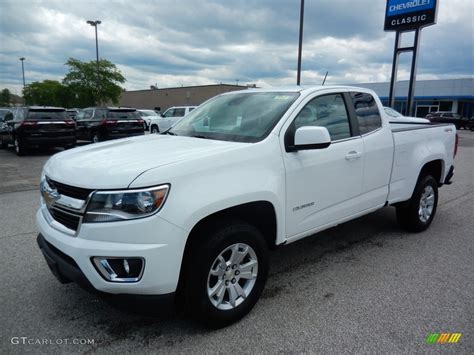 2020 Summit White Chevrolet Colorado Lt Extended Cab 4x4 138337137