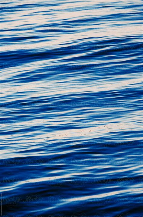 Detail Of Vibrant Blue Ocean Water By Stocksy Contributor Rialto