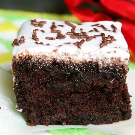 Chocolate Poke Cake Swasthi S Recipes