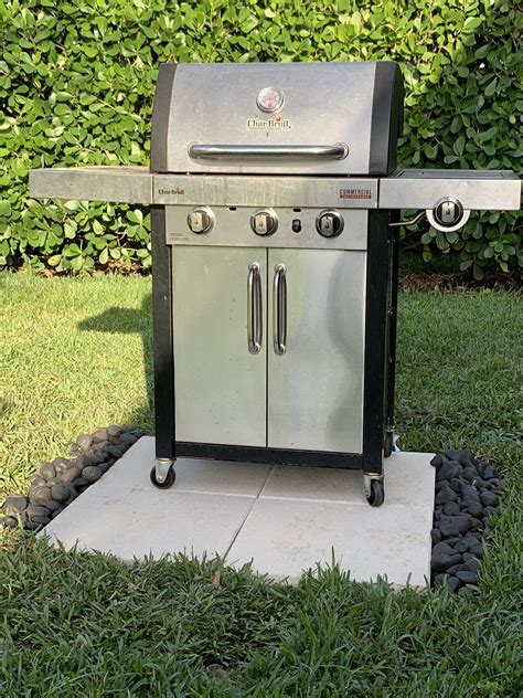 Paver Pad For Grill Done Backyard Grill Ideas Backyard Grilling