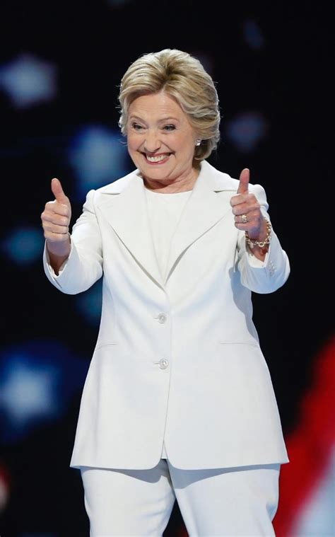 The Significance Of The White Pant Suit Hillary Clinton Wore To Accept Her Presidential Nomination