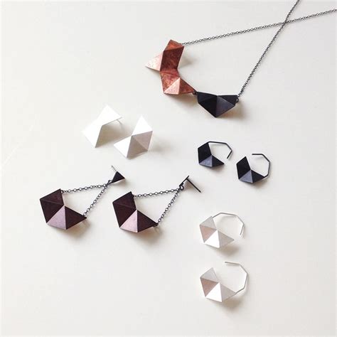 Hexagon Collection From Rawobjekt Contemporary Handmade Jewelry