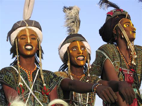 Niger The Guérewol Of The Fula Wodaabe Or Bororo People Timia Djado