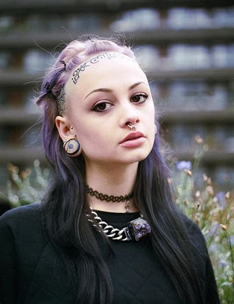 What’s Pretty And Purple And Pierced All Over 22 Year Old Actress Artist And Witch Zheani