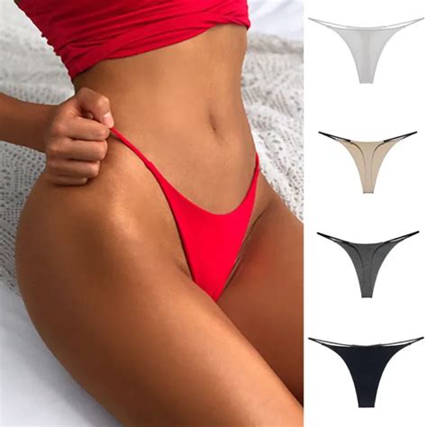 Women Sexy Mini G String Bikini Thong Soft Seamless Panties Lingerie Underwear ↖ 2 57 Picclick