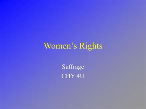 Ppt Womens Rights Powerpoint Presentation Id3548754