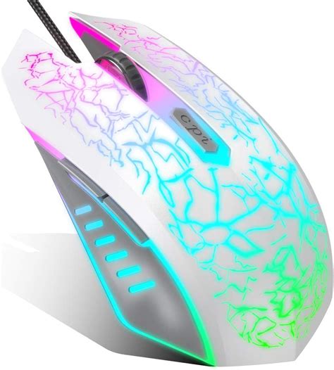 Versiontech Wired Gaming Mouse Ergonomic Usb Optical Mouse Mice With