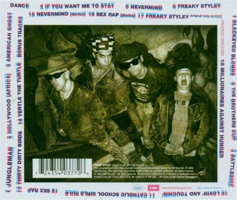 Red Hot Chili Peppers Freaky Styley CD Jpc