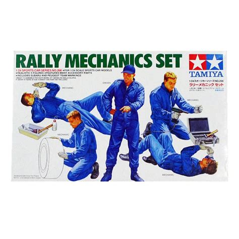 Ohs Tamiya 24266 124 Rally Mechanics Set Miniatures Figures Assembly
