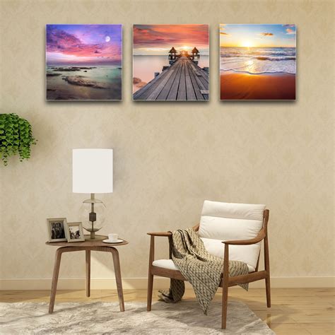 Maybe you would like to learn more about one of these? 3 Panels 40x40cm Modern Home Office Wall Art Canvas ...