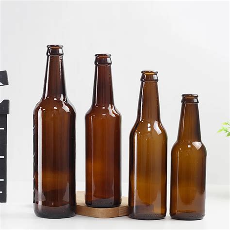 Best Newly Arrival Glass Cups And Mugs 330ml Amber Glass Beer Bottles Highend Manufacturer And