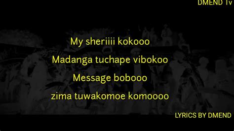 Abdukiba Ft G Nako Shery Coco Lyric Video Youtube