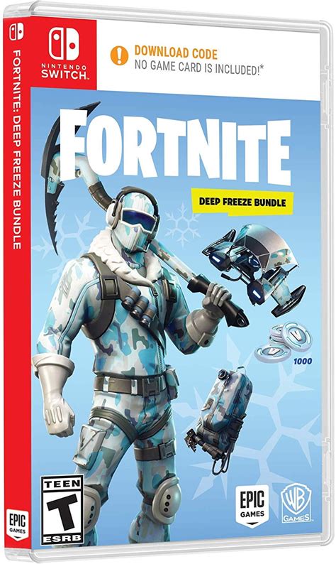 Fortnite Deep Freeze Bundle Nintendo Switch Game Disc 1 Walmart