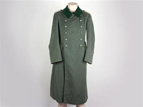 Wwii German Army Infantry Officers Great Coat Ebay