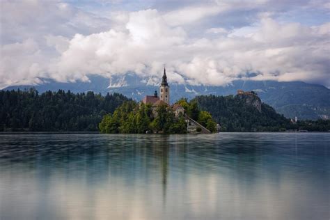 Slovenia Bled Island Wallpaper Nature And Landscape