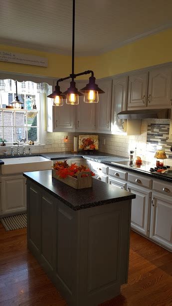 This lacquer gloss kitchen cabinets use bright tones (white and rose red) you can feel this. skillman_gray_lacquer_kitchen_cabinet_finish_vintage_chic ...