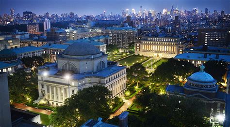 Columbia And New York Columbia University In The City Of New York