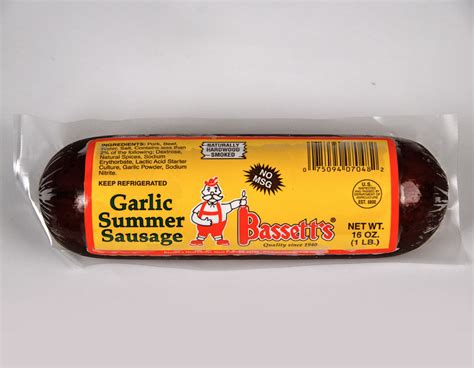 This summer sausage is easy to make and delicious. Bassett's - Wimmer's Meats