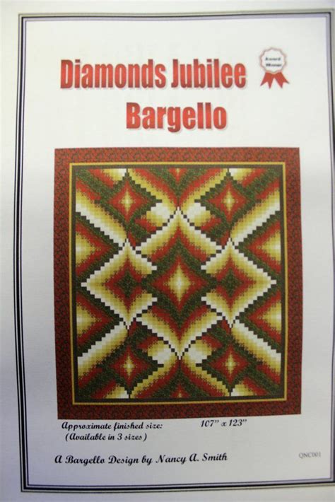Diamonds Jubilee Bargello Pattern Bargello Patterns Bargello Quilt
