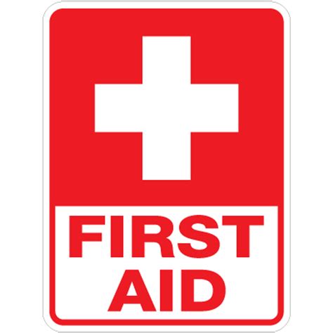 First Aid Sign 17 X 23 Signquick