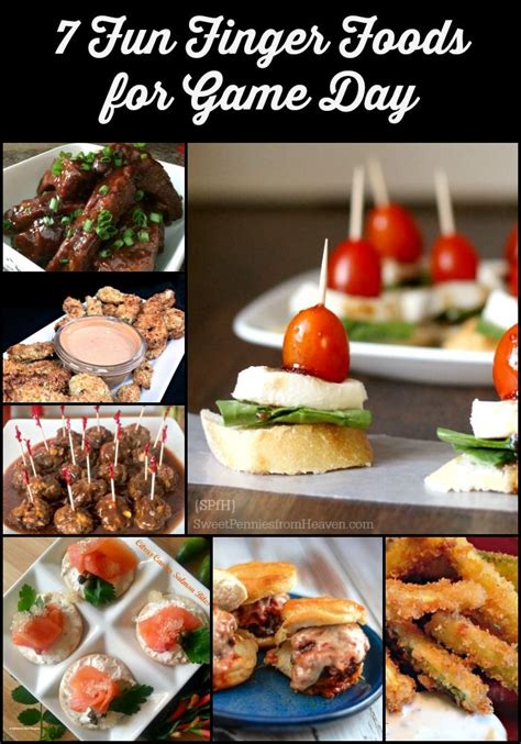 7 Fun Finger Foods For Game Day Game Day Food Food Finger Foods