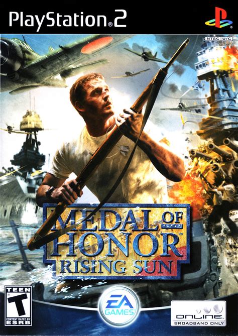 Medal Of Honor Rising Sun Playstation 2 Ps2 Game