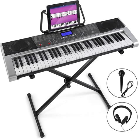 Buy Mustar 61 Key Piano Keyboard Portable Electric Keyboard Piano With