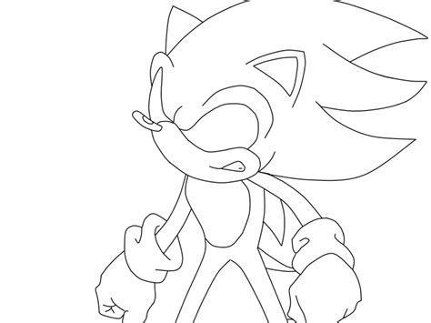 Dark Sonic Super Shadow Page Az Coloring Pages Toddler Lunches