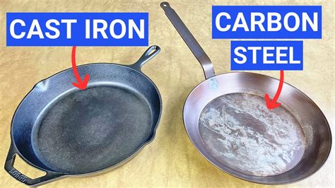 Cast Iron Vs Carbon Steel Skillets 6 Key Differences To Know Before