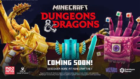Minecraft Reveals Dungeons And Dragons Collaboration Dlc